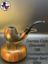 Danske Club (Stanwell Sub) 166 Chonowitsch Design Bent Sitter Tobacco Pipe picture