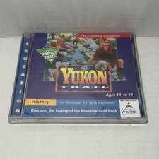 The Yukon Trail Windows Mac PC CD-ROM Video Game NEW SEALED Vintage 1997 NOS picture