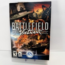 Battlefield Vietnam PC CD-ROM EA Games Complete Big Box New Sealed Rare picture
