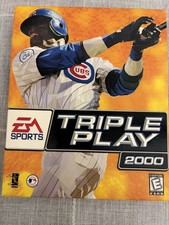 Vintage Triple Play 2000 Baseball Video Game Pc Cd-Rom E-Everone EA Sports picture