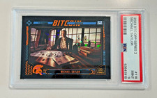 2023 Bitcoin Trading Cards S2 Michael Saylor Foil Rare /500 PSA 9 picture