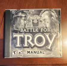 Battle for Troy PC CD-ROM Game Manual Included Rating T-Teen picture
