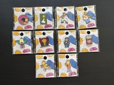 Lids X The Simpsons 10 Pin Collection MLB Lids Exclusive 10 Pin Set RARE picture