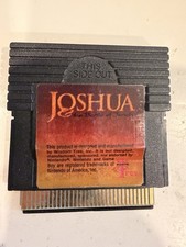 Joshua: the Battle of Jericho (Nintendo Game Boy GB, 1993) Bible-Cleaned- Tested picture