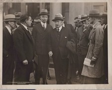 John Hays Hammond Metropolitan Club Washington reporters 1931 - Original Photo picture