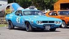 Cars 1971 classic muscle plymouth road runner gtx Art Print Poster 11x17 picture