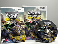 Monster Jam: Urban Assault Nintendo Wii CIB Manual NTSC-U/C E (2007) Multiplayer picture