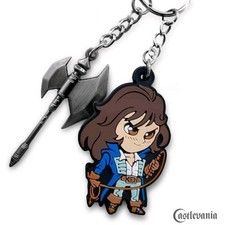 Castlevania Symphony of the Night Richter Belmont w/ Metal Axe Charm Figure picture