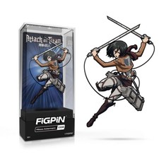 NEW FiGPiN Attack on Titan Mikasa Ackermann (1308) 3-in Enamel Pin picture