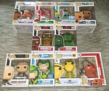 Funko Pop Vinyl 10 Figure Mixed Lot feat. 2 Horror Funkos With Cards & Polaris picture