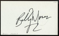 William R. Moses signed autograph 3x5 Cut American Actor soap opera Falcon Crest picture