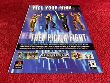 PAD59 GAME ADVERT 12X9 STAR WARS MASTERS OF TERAS RAST : PLAYSTATION picture