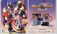 Trinity Universe PlayStation PS3 RPG Video Game Art 2010 Vintage Print Ad Poster picture