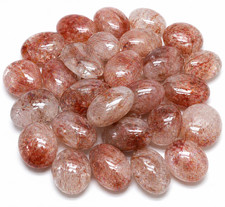 10KG (22 lb) Hematoid Quartz Palmstone Bulk Lot picture