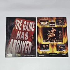 WWF Raw Is War Xbox The Game Has Arrived Print Ad/Poster Official Promo Art picture