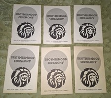 Vintage BROTHERHOOD CEREMONY Boy Scouts BSA Order of Arrow 1980 1982, 6 Booklets picture