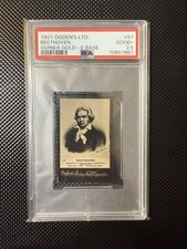 1901 Ogden's Ltd. Guinea Gold-F Base Set-Break # 57 Beethoven PSA 4 VG-EX picture