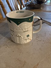 Starbucks RARE SYDNEY  Christmas Relief Mug Series With Tag  NO BOX picture