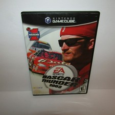 NASCAR Thunder 2003 Nintendo GameCube Tested Stained Art Wrong Case picture