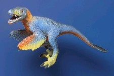 2017 Atrociraptor Dinosaur Adventure Force Figure Creature Feathered Raptor 8½