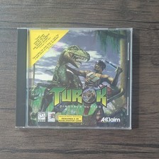 Turok Dinosaur Hunter PC CD-ROM Windows 95 1997 Acclaim Tested No Manual picture