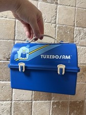 Tuxedo Sam Blue Retro Lunchbox Vintage Sanrio 1983 Hello Kitty 80s Kids picture