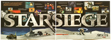 Vintage Foldout Poster 1998 Starsiege PC Game Mech Original Promo Art 30