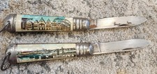 Vintage Antique Frankfurt Germany Traveler Pocket Folding Single Blade Knife Old picture