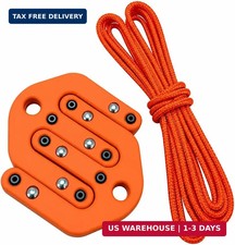 Game & Gear Hoist Block and Tackle System, Ultralight Portable Nylon Hunting Hoi picture