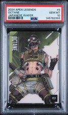 2024 APEX LEGENDS JAPANESE WAFER CARD #9 OCTANE PSA 10 picture