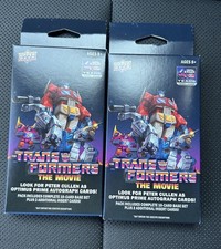 Upper Deck Transformers Movie Sealed Trading Cards Lot of 2 (12 Cards) FAST SHIP picture