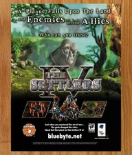 the Settlers IV 4 Blue Bytes - Video Game Print Ad / Poster Promo Art 2000 picture
