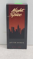 Vintage Night Spice After Shave 2 Oz by Shulton Old Spice Rare Discontinued  picture