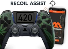 Anti Recoil FPS 420 Black Smart Rapid Fire Modded Controller for PS5 picture