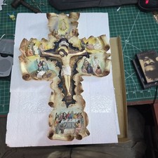 Vintage Rare Divine Inspiration Life Of Jesus Crucifix picture