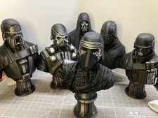 Custom Order Kylo Ren And The Knights Of Ren Mini Bust Statues Hand painted picture