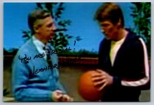 Fred Rogers Chuck Aber Autographed Photo You Are Special Signed Neighbor Aber picture