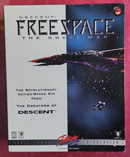 Descent Freespace The Great War (1998) PC NEW US Retail Edition Factory Sealed picture
