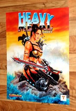 Heavy Metal: F.A.K.K. 2 / Star Trek Invasion PS1 Very Rare Poster 55x41cm picture