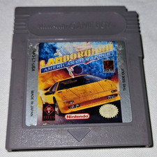 Lamborghini American Challenge Cartridge Only Authentic Nintendo Game Boy USA picture