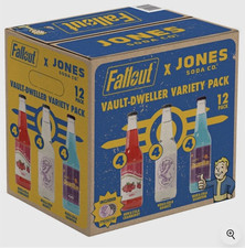 Jones Soda Co. Fallout Vault-Dweller Variety Pack 12-Pack Vault Boy picture