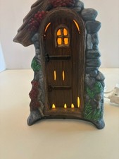 Ceramic lighted Fairy door lamp 11