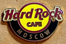RARE HARD ROCK CAFE CLASSIC LOGO MOSCOW VERY HARD TO FIND PIN picture