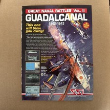Great Naval Battles Vol. II: Guadalcanal 1942-43 Print Ad/Poster Art PC Big Box picture