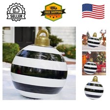 Santa Claus 24 Inch Giant Inflatable Christmas Balls - Charm Your Home & Garden picture
