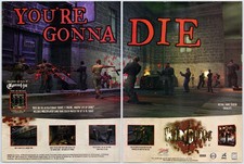 Kingpin Life Of Crime - PC Game - Vintage Original Print Ad/Poster Promo 1999 picture