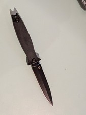 Kershaw 4007 Secret Agent single edge dagger fixed blade knife 8 5/8