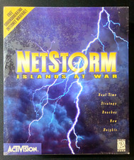 NETSTORM: ISLANDS AT WAR 1997 PC Big Box Game Activision Factory Sealed picture