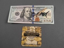 Donald Trump Signed Movie Play Money With GC COA picture