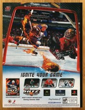 2002 NHL Hitz 2003 Xbox PS2 Gamecube GBA Print Ad/Poster Hockey Game Promo Art picture